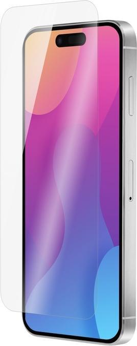 QDOS Glas-Folie OptiGuard Eco Glass (1 Stk., Apple iPhone 15 Plus)