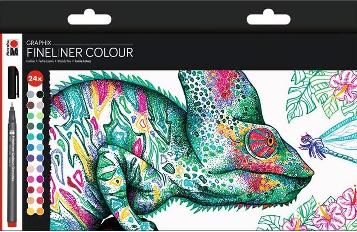 Immagine prodotto Marabu Fineliner Graphix Hypnotize 0,5 mm, 24 pezzi (24x)