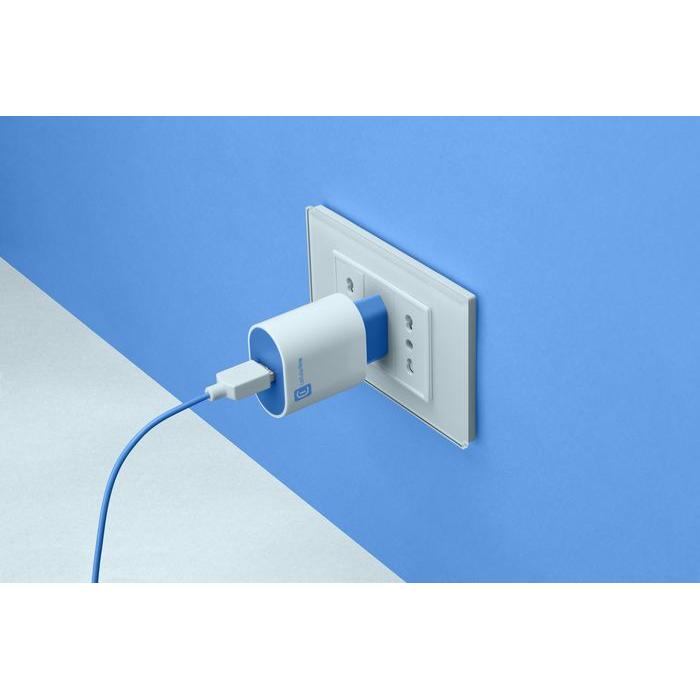 Thumbnail - Cellularline USB Charger #Stylecolor - Universal (12 W), USB Ladegerät, Blau