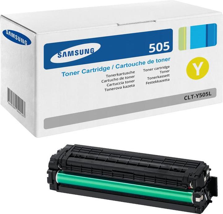 Actual product image Samsung Clt-Y505l (Y)
