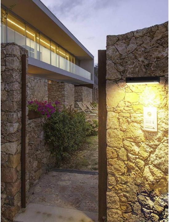 Produktbild Sygonix SY-5801968 Solar-Aussenwandleuchte Neutralweiss Anthrazit-Grau (1000 lm, IP54)