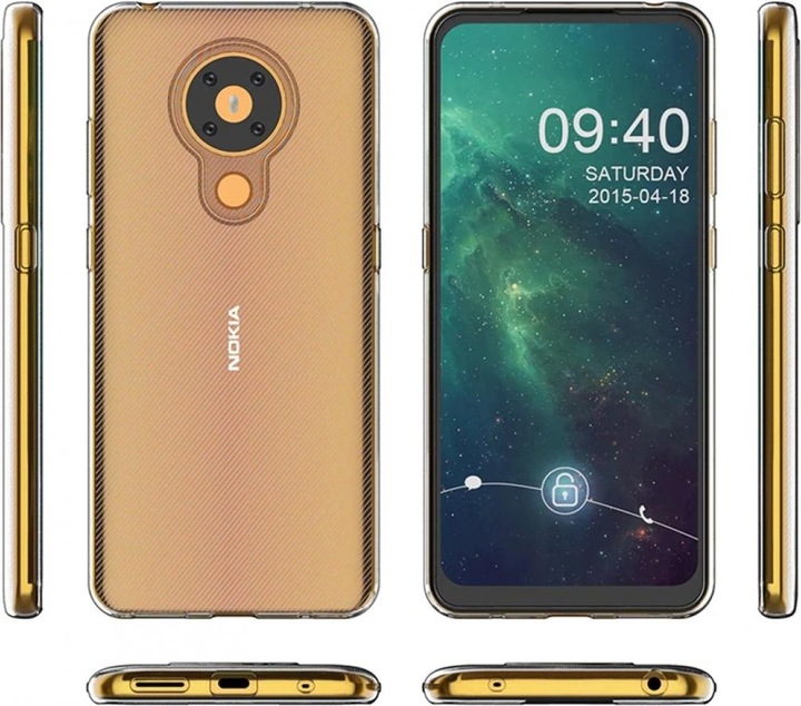 Immagine prodotto Screenguard Nokia 5.3 Custodia flessibile in TPU trasparente (Nokia 5.3)