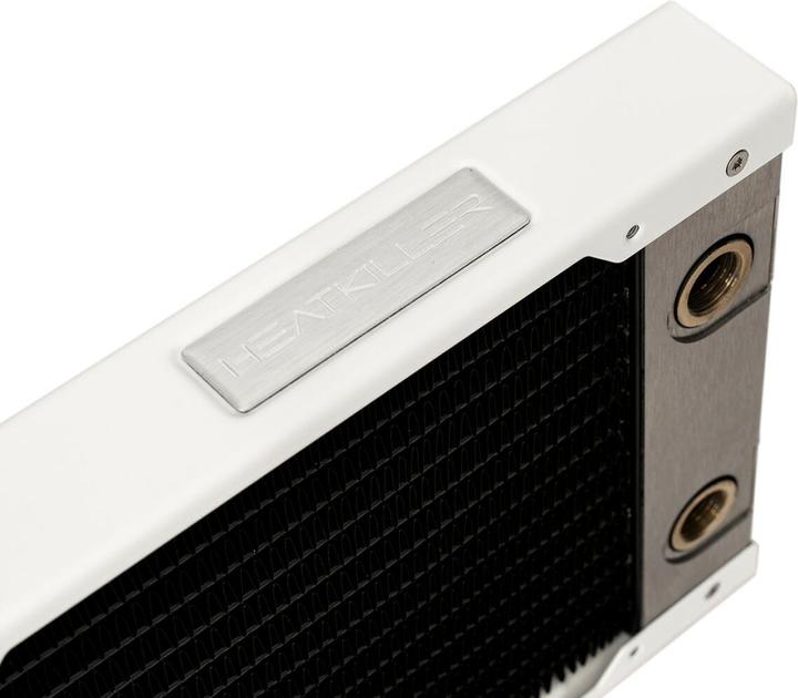 Actual product image Watercool Heatkiller RAD, 280 mm, S - White (140 mm)