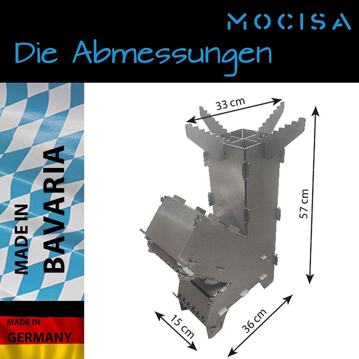 Immagine prodotto Mocisa Stufa a razzo