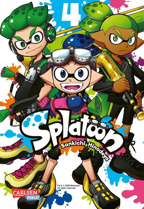 Image du produit Splatoon 4 (Allemand, Sankichi Hinodeya, 2019)