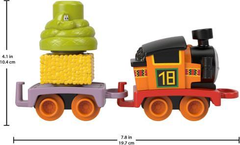 Image du produit Fisher-Price Thomas & Friends Toddler Toy My First Nia Push-Along Train with Stacking Cargo for Kids Ages 18+ Mon