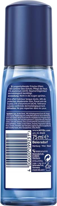 Actual product image NIVEA MEN Fresh Active (Spray, 75 ml)
