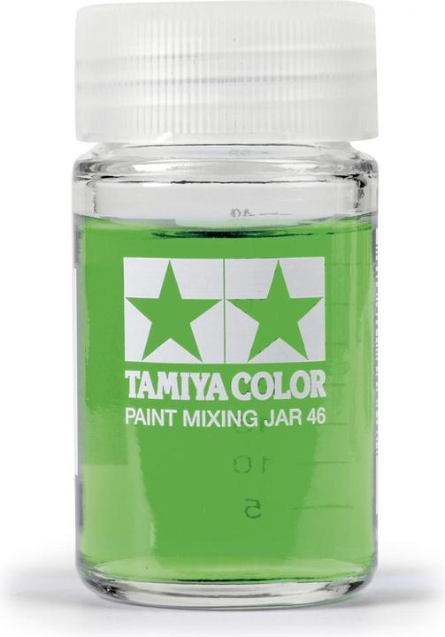 Tamiya Farb-Mischglas rund 46ml m. Skala
