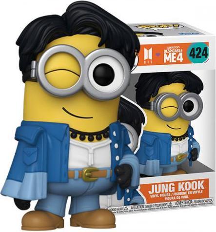 Actual product image Funko Despicable Me 4 Jung Kook Minion