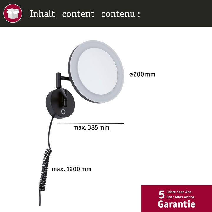 Actual product image Paulmann Make-up mirror Masua