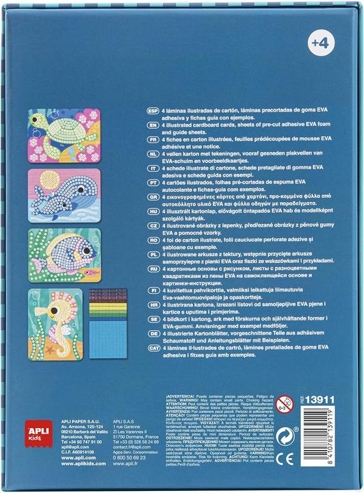Produktbild Apli EVA-Schaumstoffmosaik Meer 18-teilig