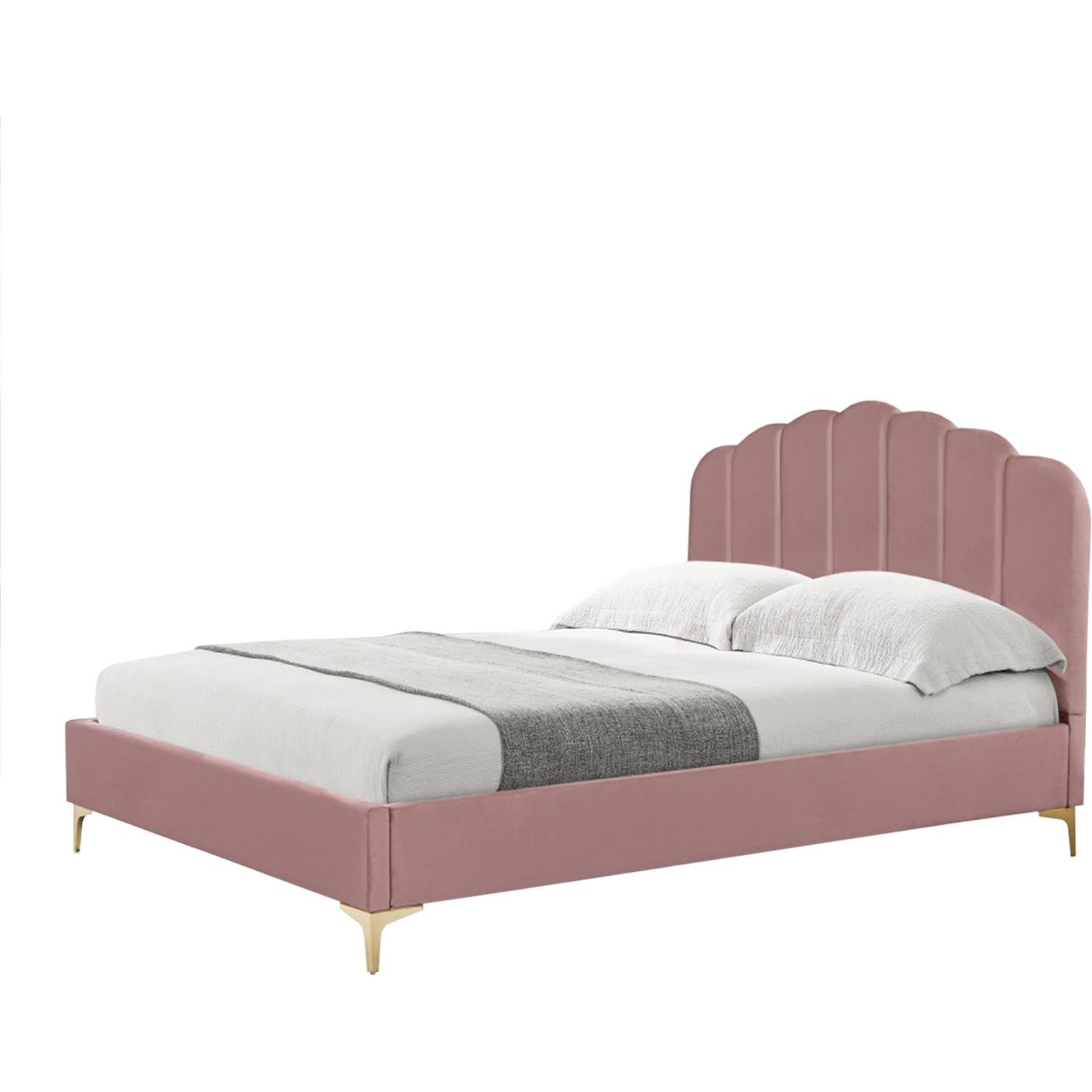 HTI-Living, Bett, Bett 140 x 200 cm Yoris Pink (140 x 200 cm)