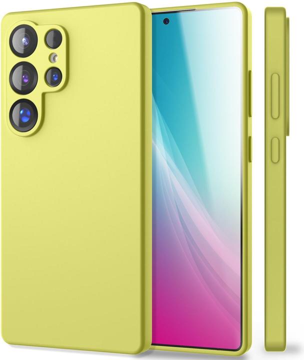 Produktbild Nalia Phoenix - Abwischbare Flüssigsilikon Hülle - Easy Clean Liquid Silicone Cover (Samsung Galaxy S25 Ultra)