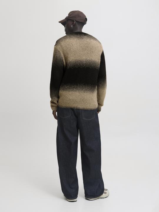 Produktbild Jack & Jones Jcofade Space Dye Crew Neck Styd Aw25 (XL)