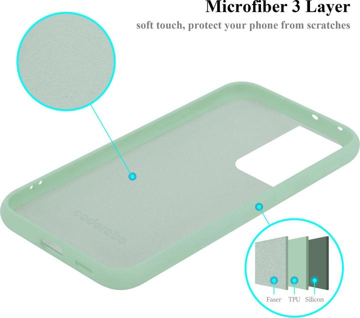 Produktbild Cadorabo TPU Liquid Silicone Case Hülle (Samsung Galaxy S22 Ultra)