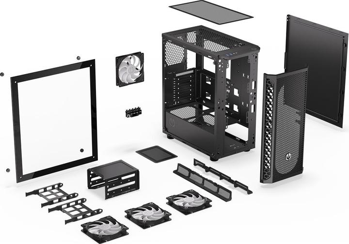 Produktbild Endorfy Signum 300 argb-Gehäuse (ATX, Mini-ITX, mATX)