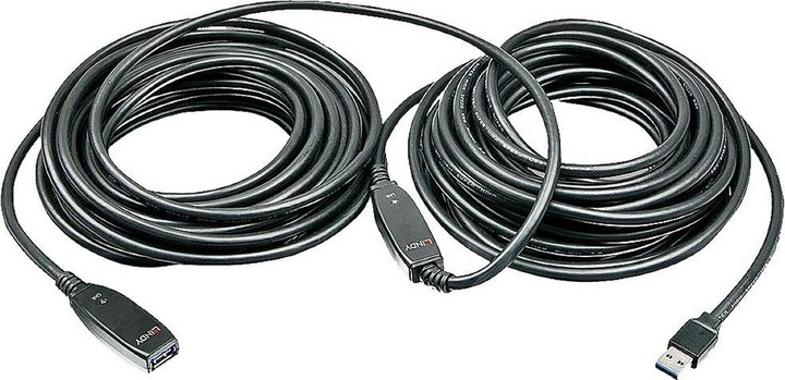Immagine prodotto Lindy Estensione attiva USB 3.0 sottile (15 m, USB 3.0)