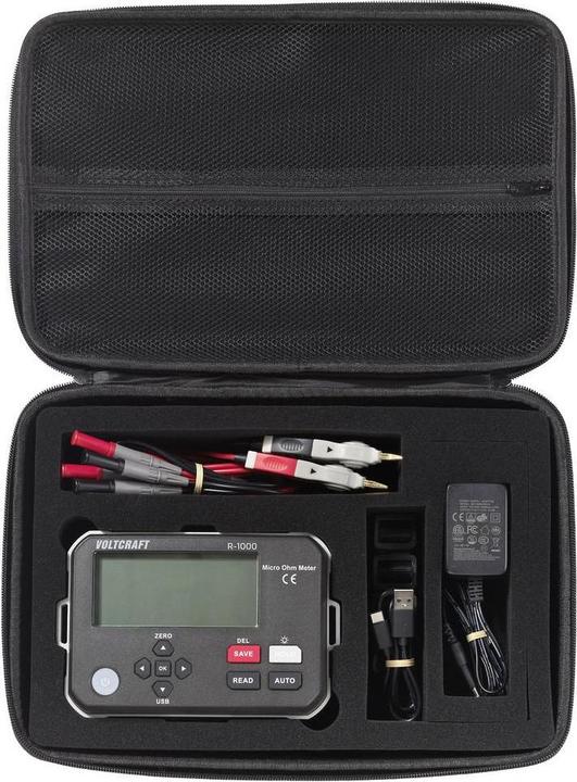 Actual product image Voltcraft R-1000 Mikroohmmeter