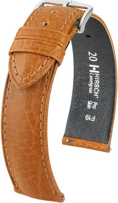 Image du produit Hirsch Camelgrain (20 mm, Veau, Galaxy Watch 5 (44mm), Galaxy Watch 5 Pro, Galaxy Watch 6, Galaxy Watch 6 Pro, Huawei Watch GT 3 Pro (43mm), Polar Unite, Garmin vívoactive 5, Garmin Forerunner 55, Galaxy watch 4 (40mm), Galaxy watch 4 (44mm))