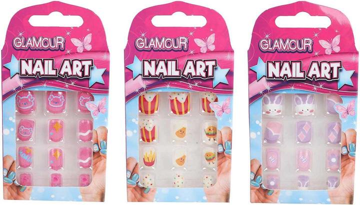 Immagine prodotto Glamour-Kunstnägel, 12 Stk.