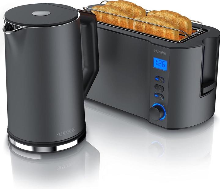 Actual product image Arendo Kettle and toaster set (1.50 l)