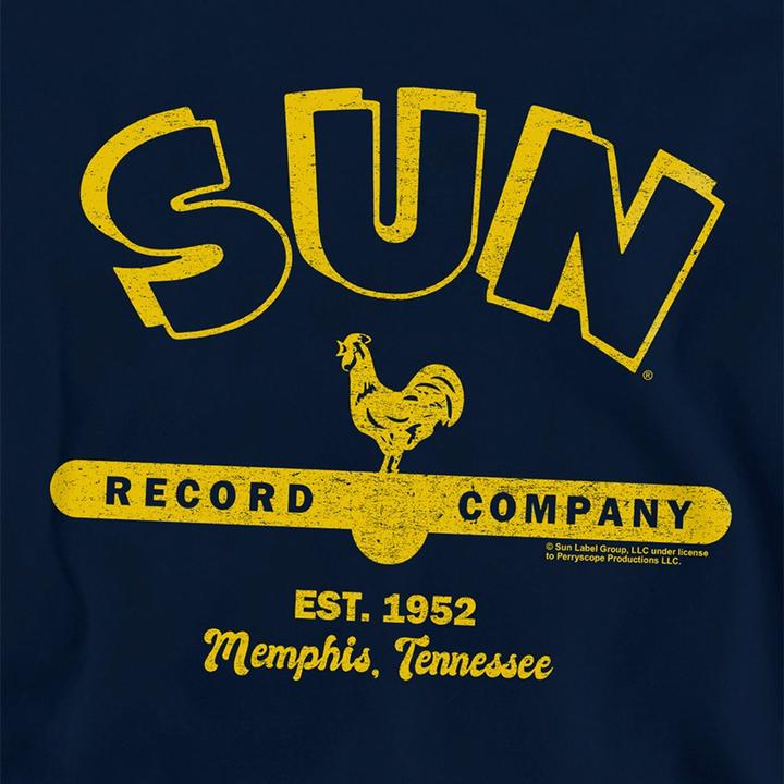 Image du produit Sun Records - Sweat à capuche motif/style logo SIMPLE SUN - Enfant (140, 146)