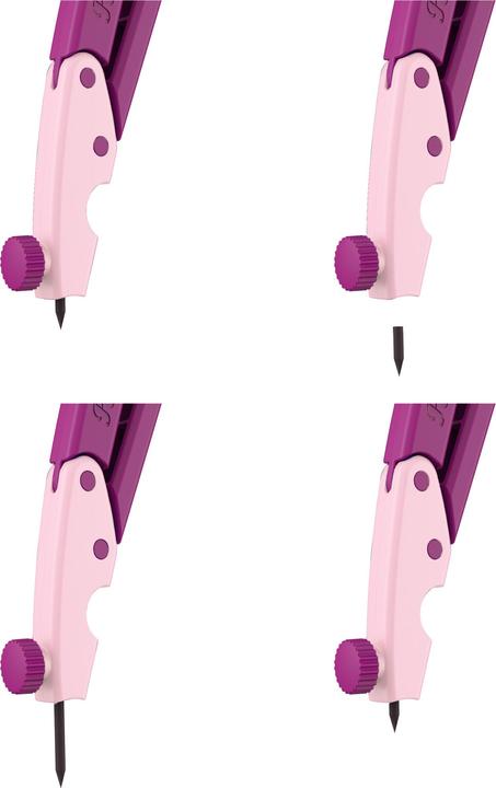 Produktbild Pelikan griffix® Zirkel Sweetberry, 3 Stück Faltschachtel