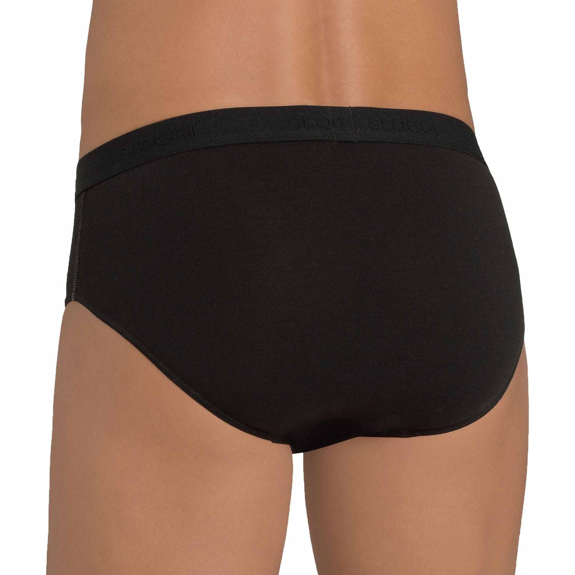 Thumbnail - Sloggi, Herren, Unterhosen, 24/7 Midi, Schwarz, (L, 2er Pack)