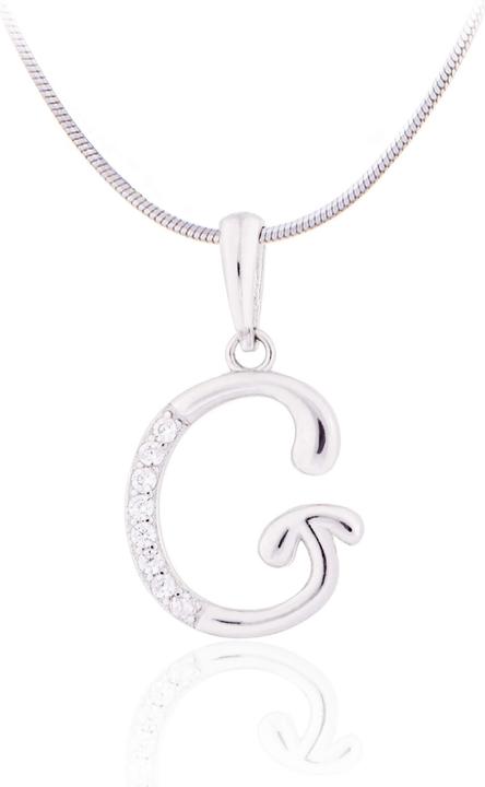 Immagine prodotto JVD Ciondolo in argento con cristalli "G" SVLP0364XH2BI0G