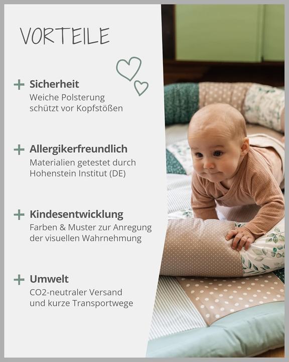 Image du produit Ullenboom Tapis d'éveil Ekualyptus 100x100cm