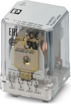 Produktbild Phoenix Contact REL-PR3 High Power Relay  24AC/3X21