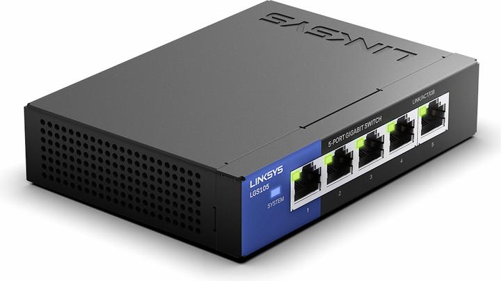 Linksys Unmanaged Gigabit Switch 5-Port (5 Ports)