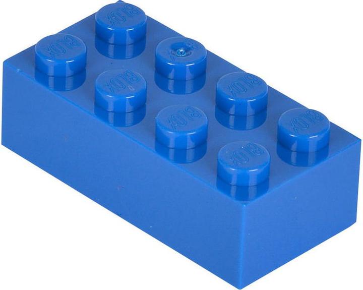 Actual product image Androni Blox 40 blue 8 bricks in box