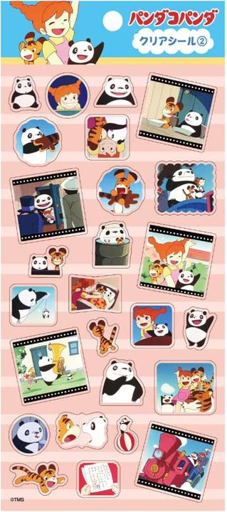 Panda Kopanda Transparenter Aufkleber 2