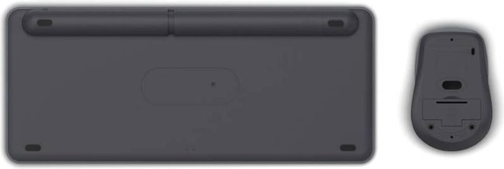 Produktbild Hama Multi-Device-Tastatur-Maus-Set WKM-500 kabellos klein SW QWERTZ DE (DE, Kabellos)