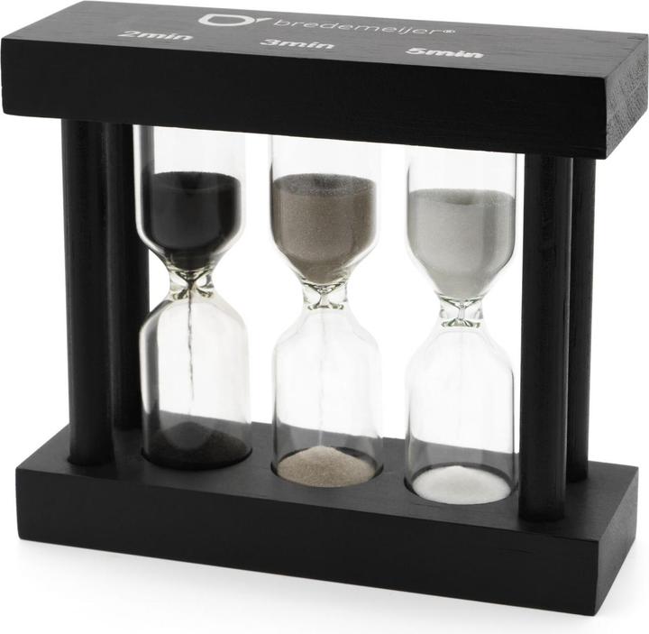 Produktbild Bredemeijer Teatimer 3fach schwarz 2/3/5 Minuten 195005