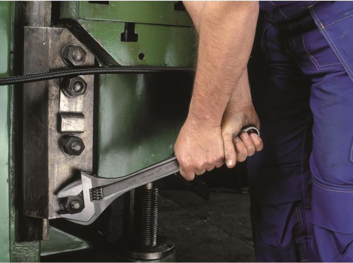 Produktbild Bahco Rollgabelschlüssel mit Zentralmutter, phosphatiert, 305 mm (34 mm)