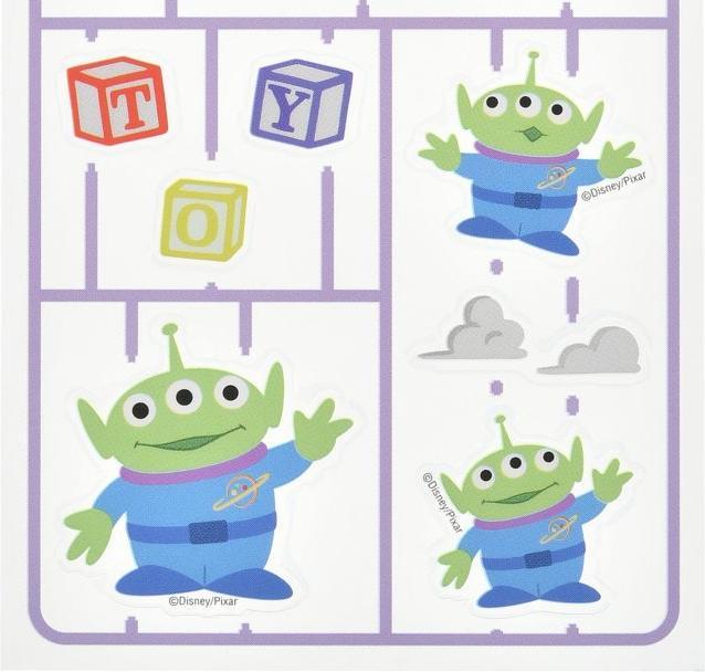 Produktbild Disney Little Green Men/Alien Aufkleber Sticker Collection