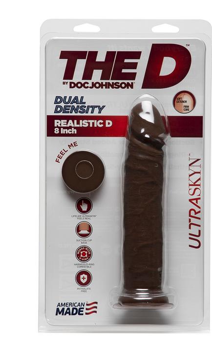 Produktbild Doc Johnson Realistic D - 8 Inch Ultraskyn
