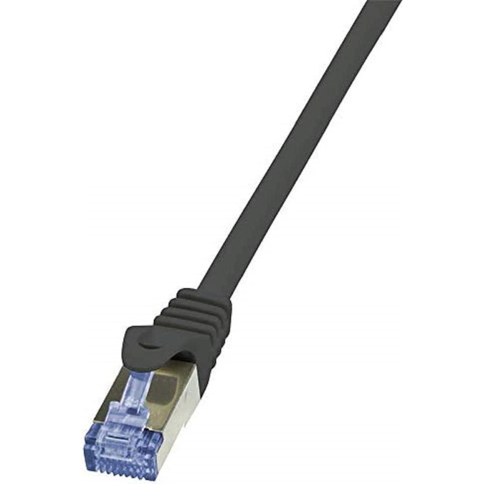 LogiLink Netzwerkkabel (S/FTP, PiMF, CAT6a, 2 m), Netzwerkkabel