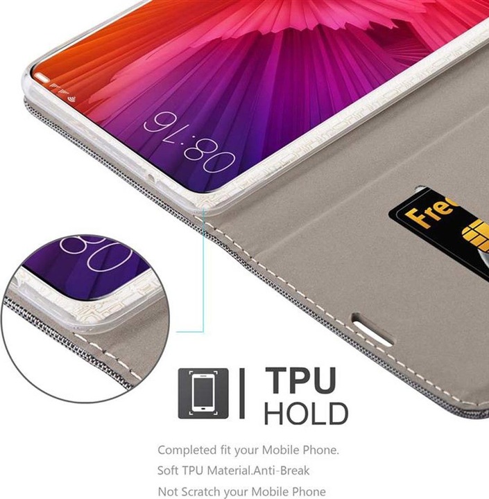 Produktbild Cadorabo Book Jeans Optik Cover (Xiaomi Mi Mix 2)