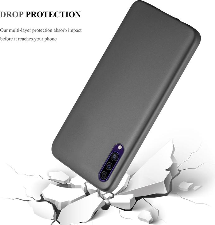 Actual product image Cadorabo TPU Matt Metallic Cover (Samsung Galaxy A30s, Samsung Galaxy A50s)