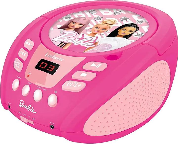 Actual product image Lexibook Barbie Bluetooth CD player with light effects (RCD109BB)