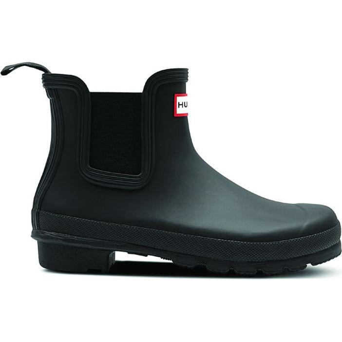 Hunter, Damen, Gummistiefel, Women's Original Chelsea, Schwarz, (38)