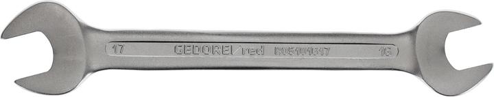 Produktbild Gedore Red red R05101617 Doppelmaulschlüssel SW16x17 mm 205 mm (16 mm, 17 mm)