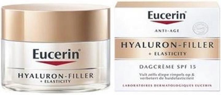 Produktbild Eucerin Hyaluron-Filler +Elasticity Day Cream SPF15 (50 ml, Tagescreme, SPF 15)
