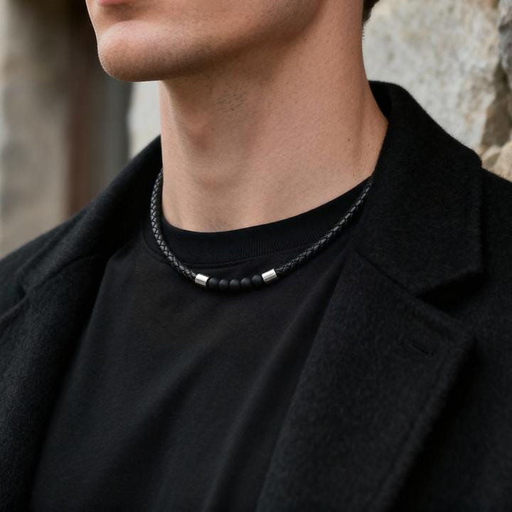 Produktbild Lucleon Tenvis (Chirurgischer Edelstahl, Onyx, Rindsleder)