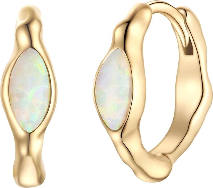 Immagine prodotto Glanzstücke München Orecchini a cerchio da donna - 37460 (Argento)