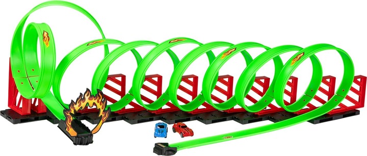 Actual product image Autorennbahn-Set 8 Loopings