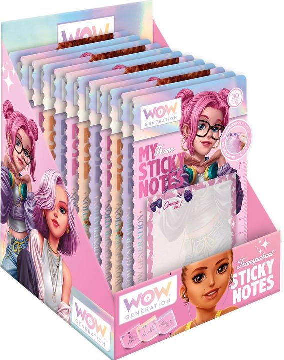Immagine prodotto Magni WOW GENERATION biglietti adesivi trasparenti